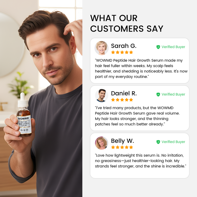 Peptide hair growth serum reviews