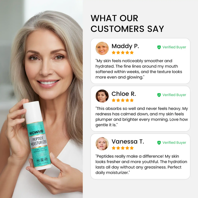 Peptide moisturizer reviews