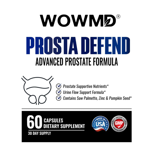 Prosta defend advanced prostate formula label