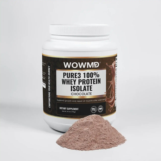 Pure3 100 whey protein isolate chocolate image 2