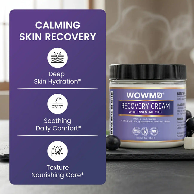 Recovery cream benefits