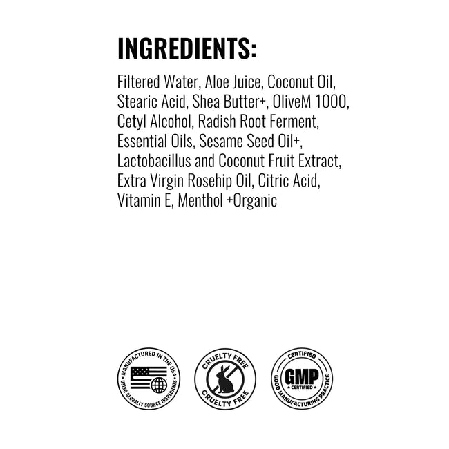 Recovery cream ingredient