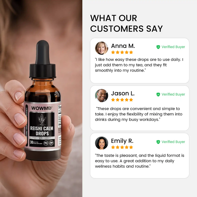 Reishi calm drops review