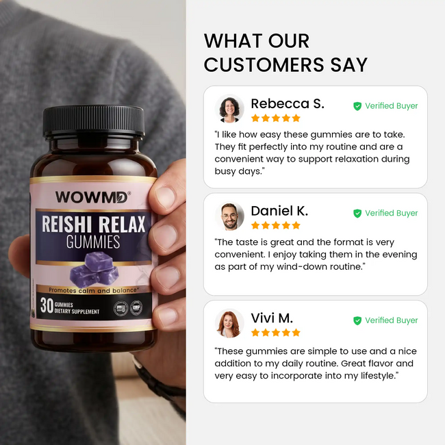 Reishi relax gummies review