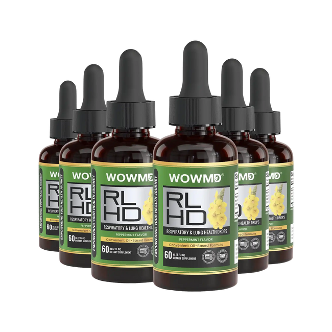 Respiratory and lung health drops bottle 6