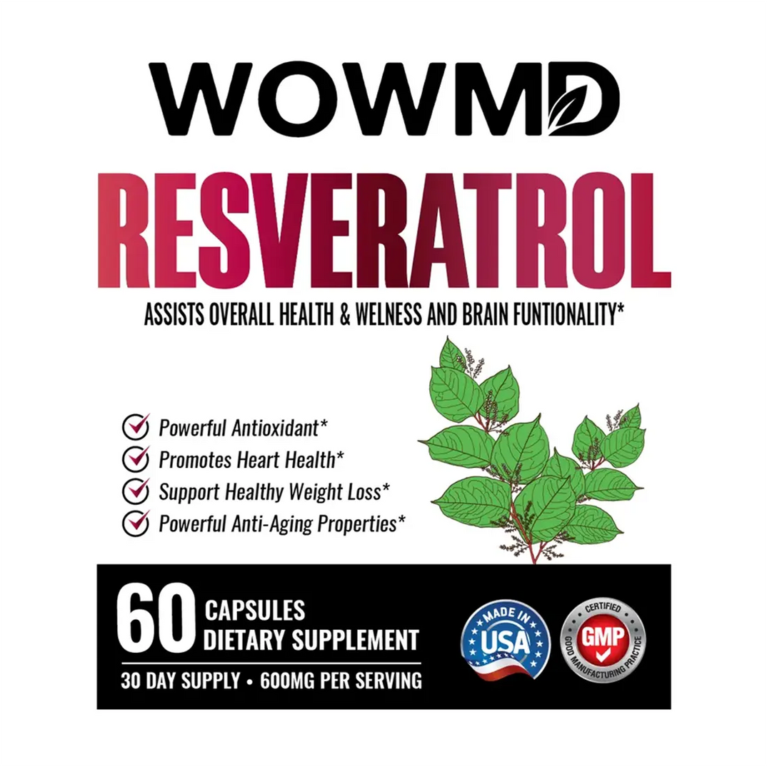 wowmd resveratrol label