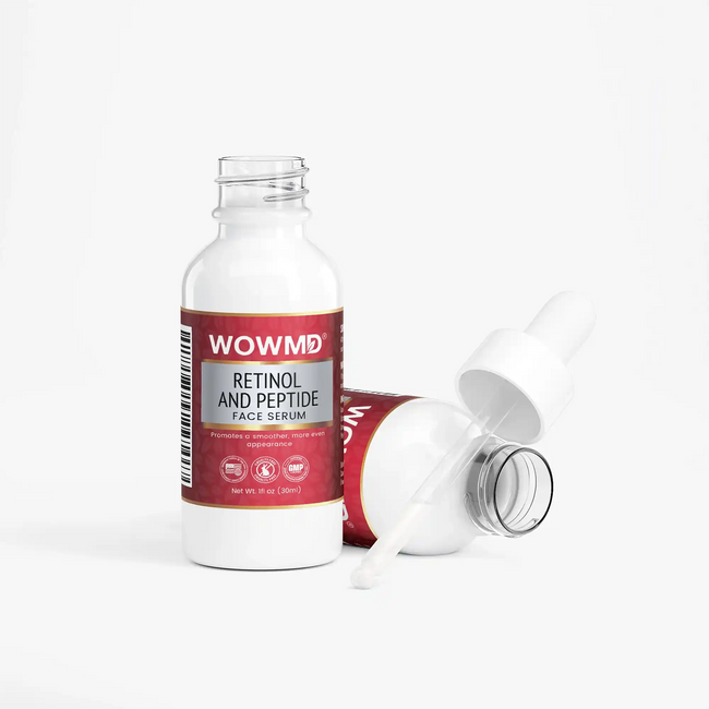 Retinol and peptide face serum image 2