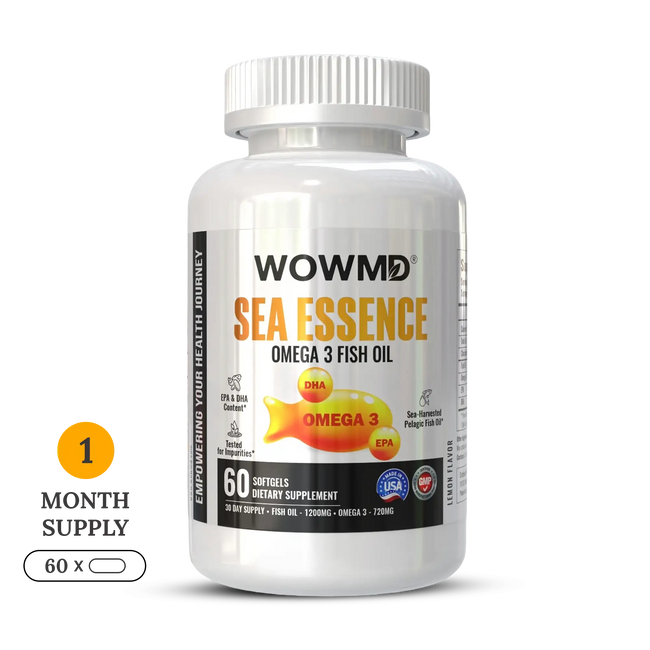Sea essence omega 3 fish oil bottle 1