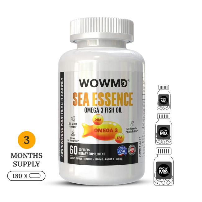 Sea essence omega 3 fish oil bottle 3