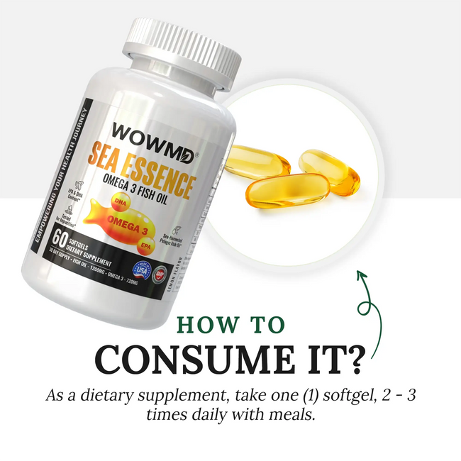 Sea essence omega 3 fish oil dosages