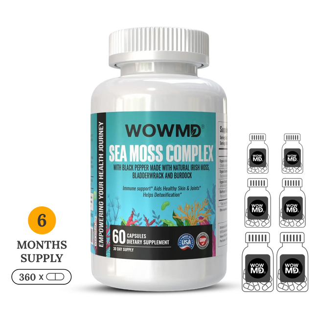 Sea moss complex bottle 6