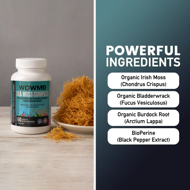 Sea moss complex ingredient