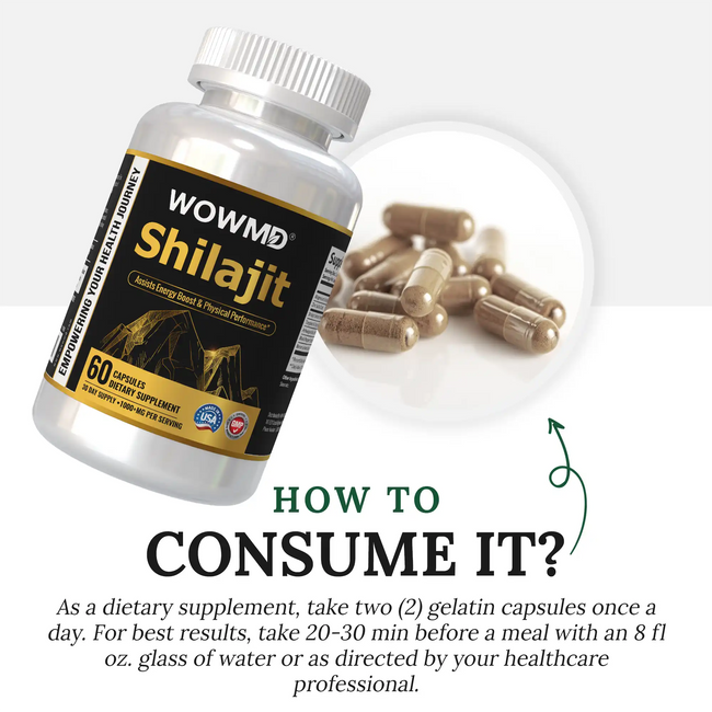 Shilajit dosages