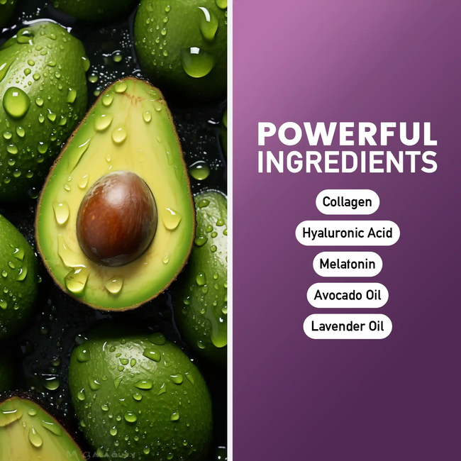 Sleep plus collagen cream ingredient img