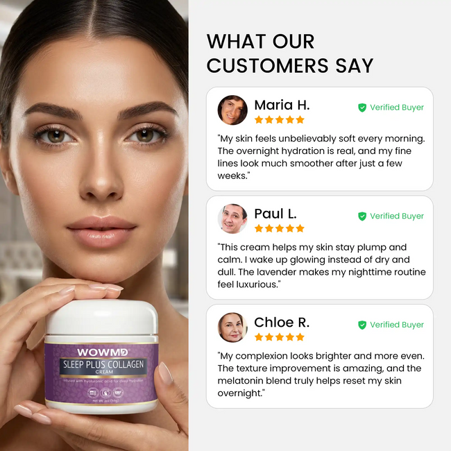 Sleep plus collagen cream review