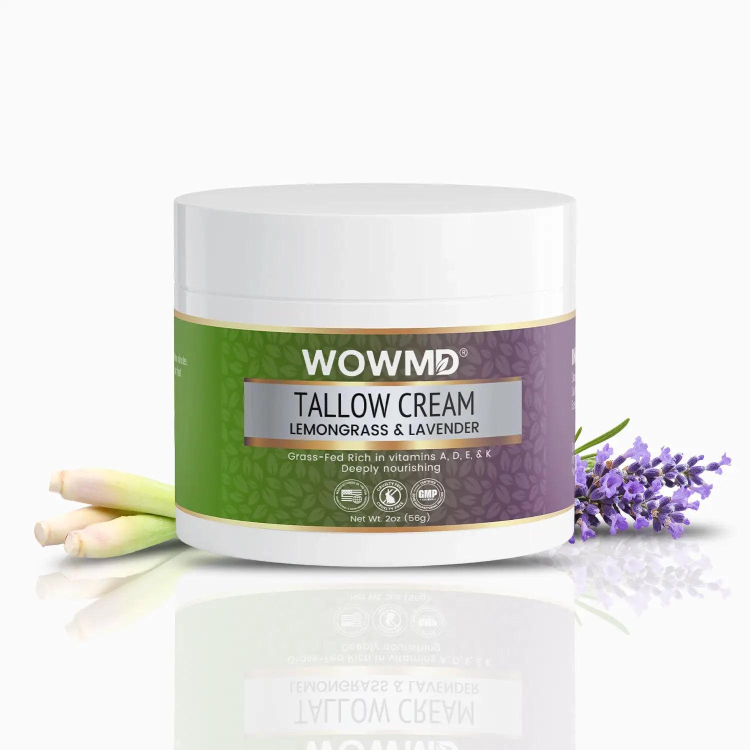 Tallow Cream Lemongrass & Lavender