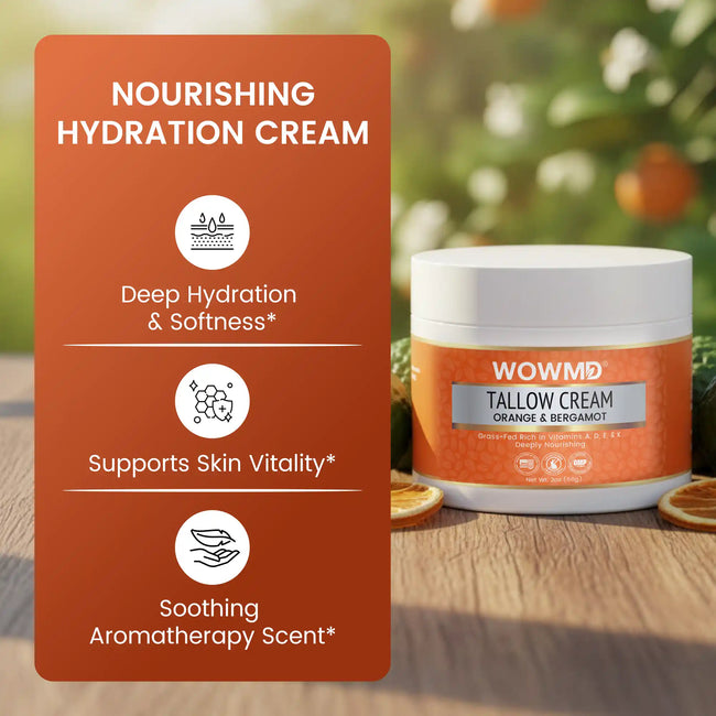 Tallow cream orange bergamot benefits