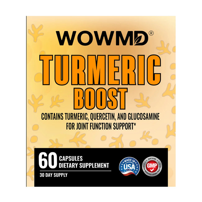 Turmeric boost label
