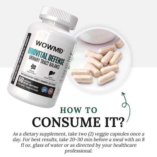 Urovital defense dosages