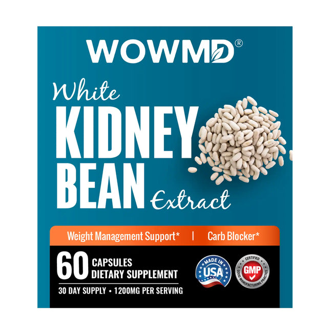 White kidney bean extract label