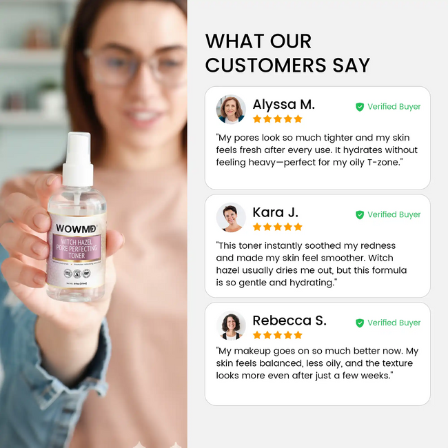 Witch hazel pore perfecting toner review