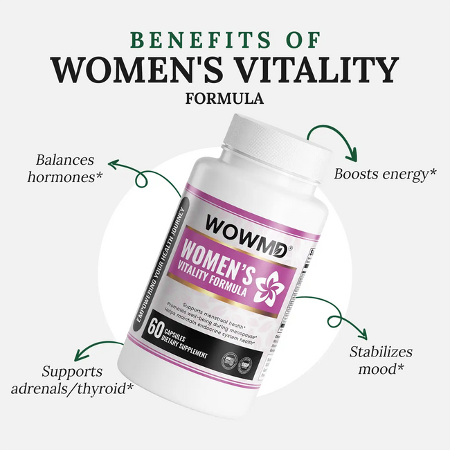 Womens vitality formula benefits