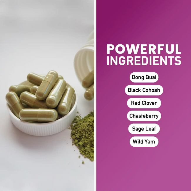 Womens vitality formula ingredient